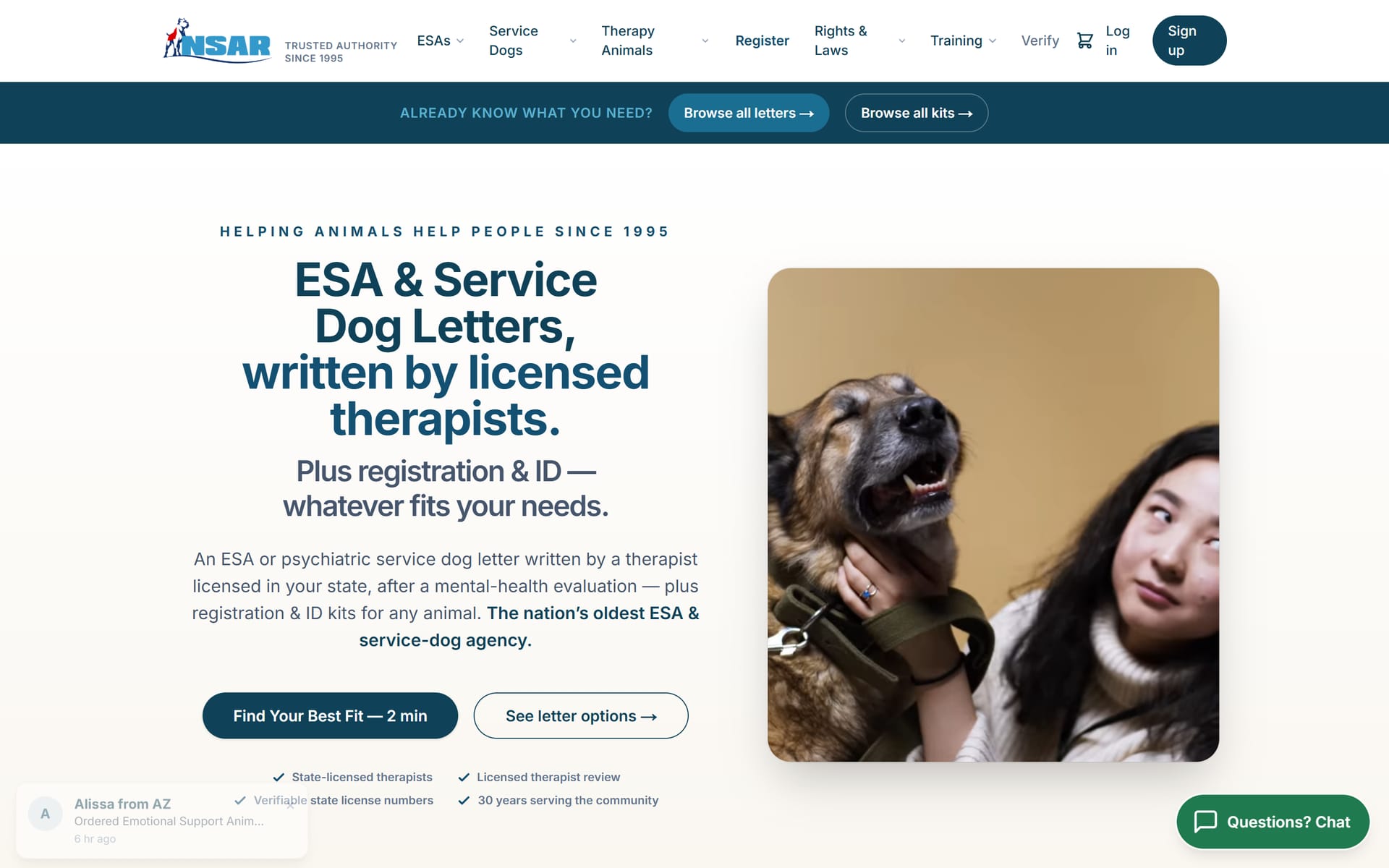 NSAR website